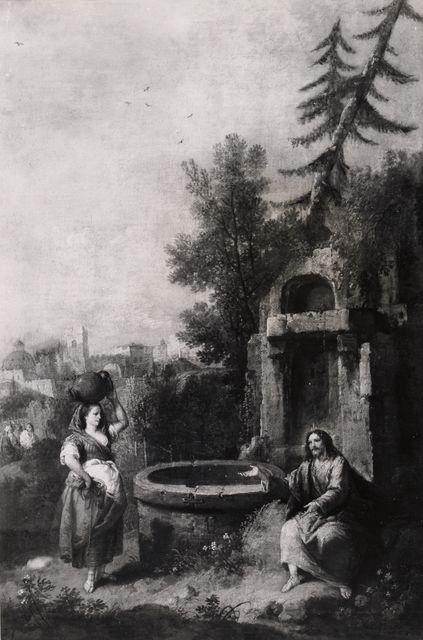 A. C. Cooper — Zuccarelli Francesco - sec. XVIII - Cristo e la Samaritana al pozzo — insieme